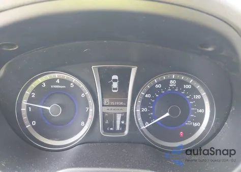 2013 Hyundai Azera Gls/Limited z USA, uszkodzony, nr VIN KMHFH4JGXDA225432